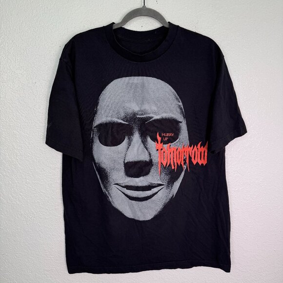 The Weeknd Other - The Weeknd Hurry Up Tomorrow Shirt Mens Medium The Mask Art Graphic T Streetwear